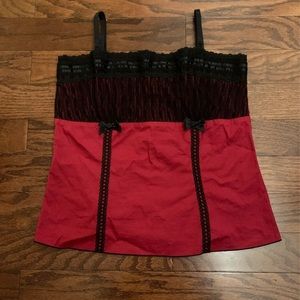 Hot Topic Black Orchid Cami Top